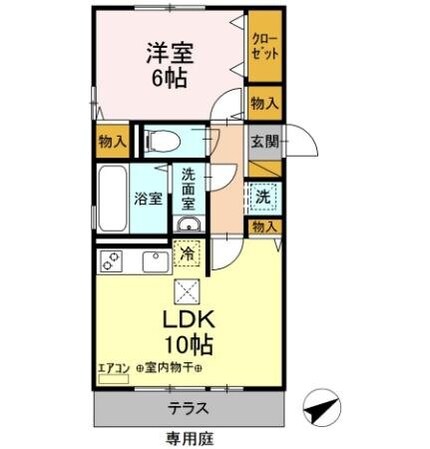 オークコートの物件間取画像